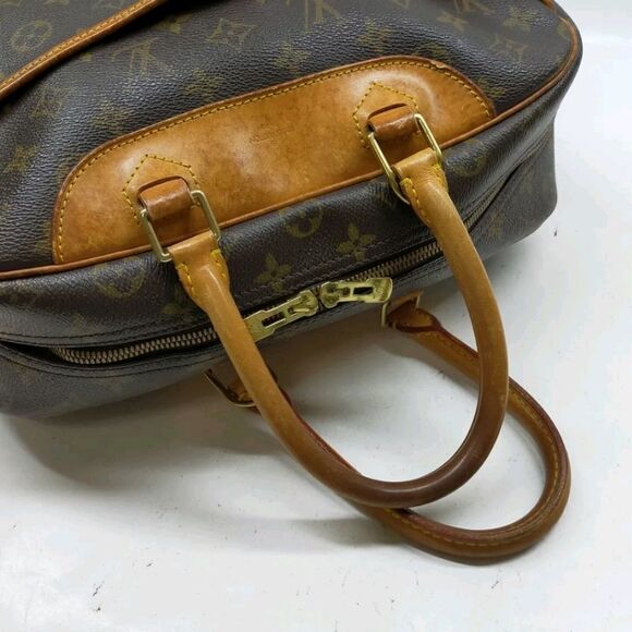 Louis Vuitton LV Hand Bag Deauville Browns Monogram - Picture 5 of 10